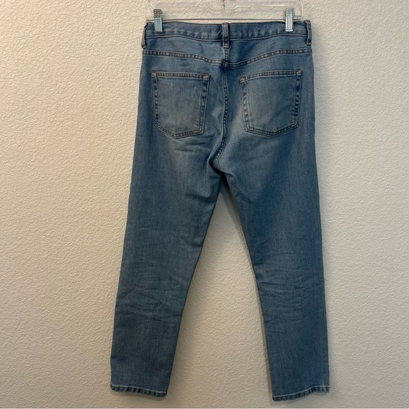 Everlane Boy Friend Medium Wash Denim Jeans- Size 27 Regular - Picture 8 of 15